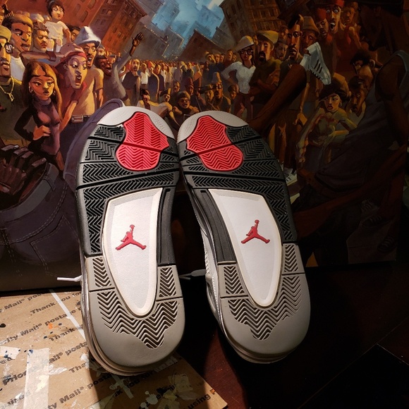 Sold...Jordan White Cement 4 - Picture 5 of 8